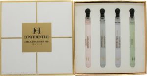 Carolina Herrera Confidential Giftset - 4x4ml Orange Affair EDT Splash - Bergamot Bloom EDT Splash - Vetiver Paradise EDT Splash - Rose Cruise EDT Splash