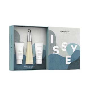 Issey Miyake L'eau d'Issey Gift Set 100ml EDT + 50ml Body Lotion + 10ml Purse Spray