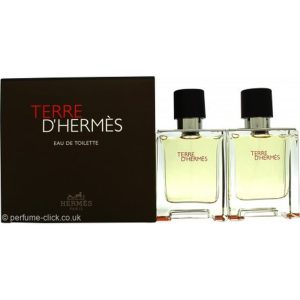 Hermès Terre d'Hermès Eau de Toilette Gift Set 2 x 50ml EDT