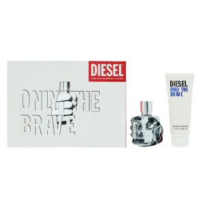 Diesel Only The Brave Gift Set 50ml EDT + 75ml Shower Gel