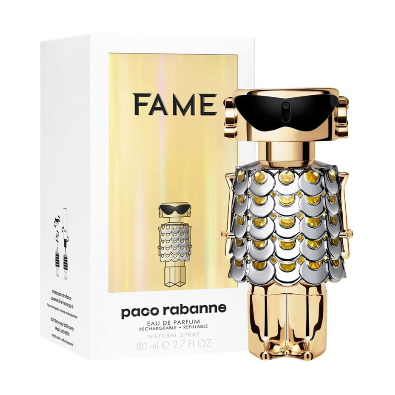 Paco Rabanne Fame Eau de Parfum 80ml Refillable Spray Paco Rabanne Fame Eau de Parfum 80ml Refillable Spray