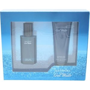 Davidoff Cool Water Gift Set 125ml EDT + 75ml Shower Gel + 15ml EDT